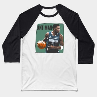 anthony edwards Baseball T-Shirt